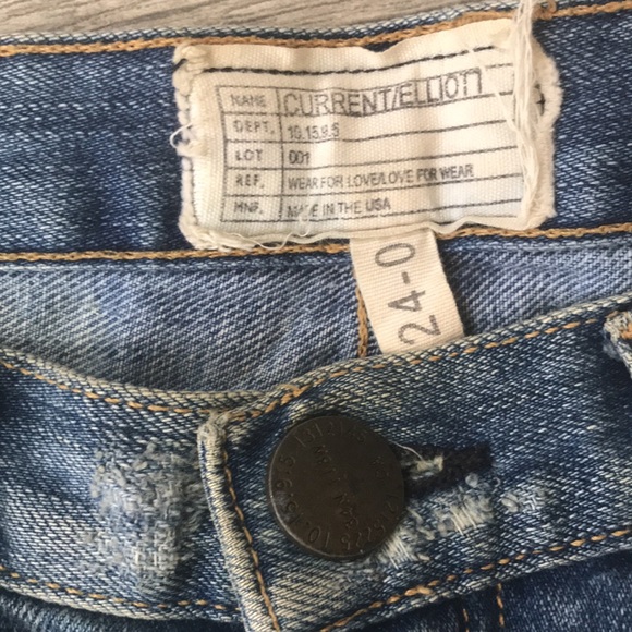 CURRENT/ELLIOTT Boyfriend Jean Shorts - Picture 4 of 7